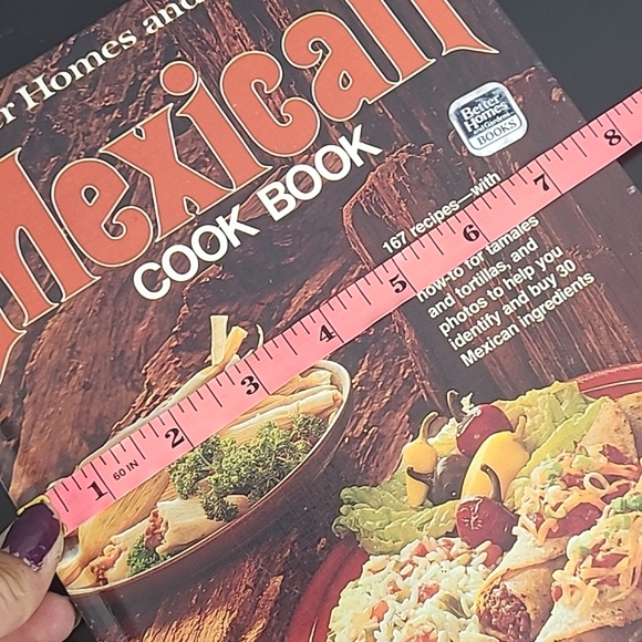Vintage 70s Better Homes & Garden Authentic Mexican Recipes Cookbook Hardback - Picture 14 of 14